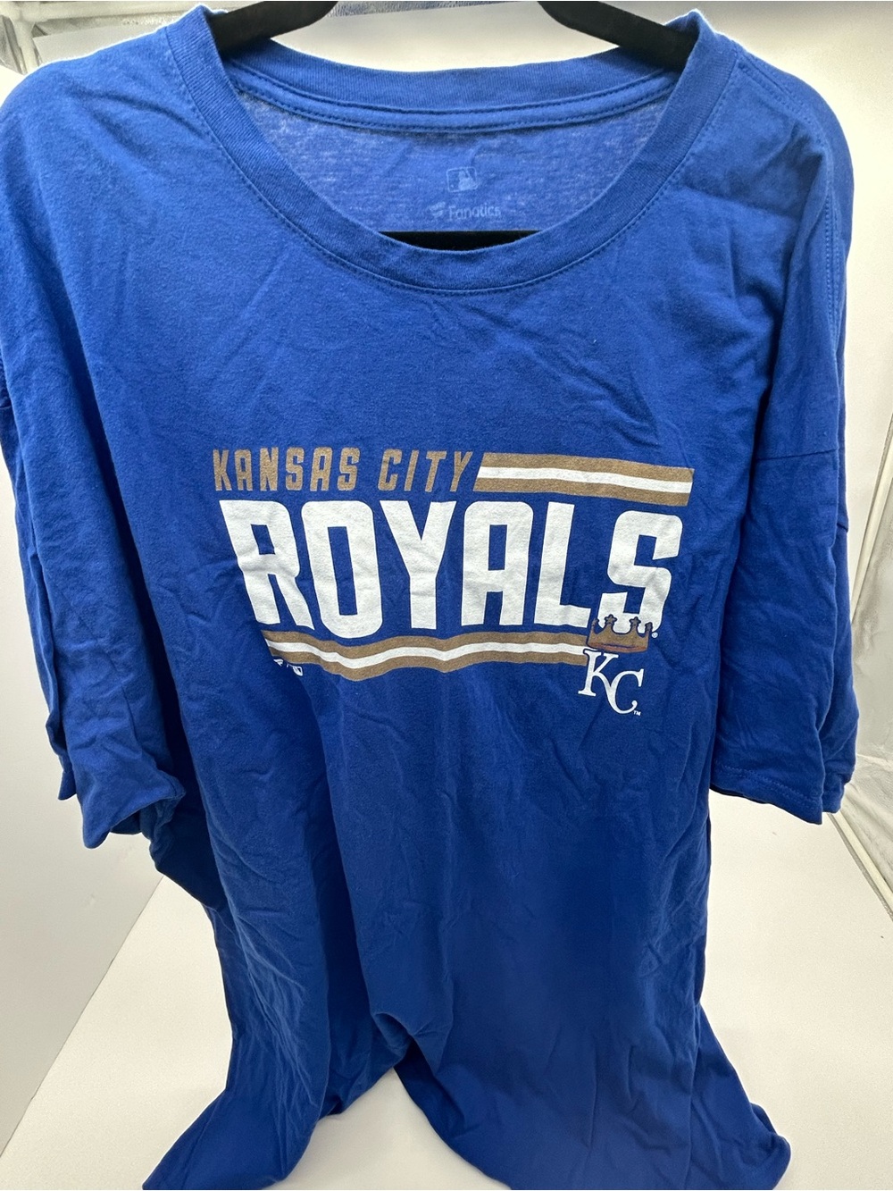 Kansas City Royals Blue Fanatics Tshirt size 3XLB